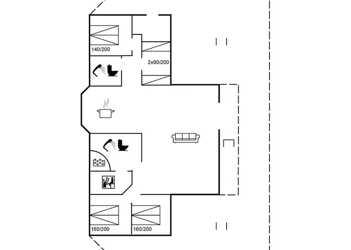 Guthmund - 1km From The Sea By Interhome Feriehus